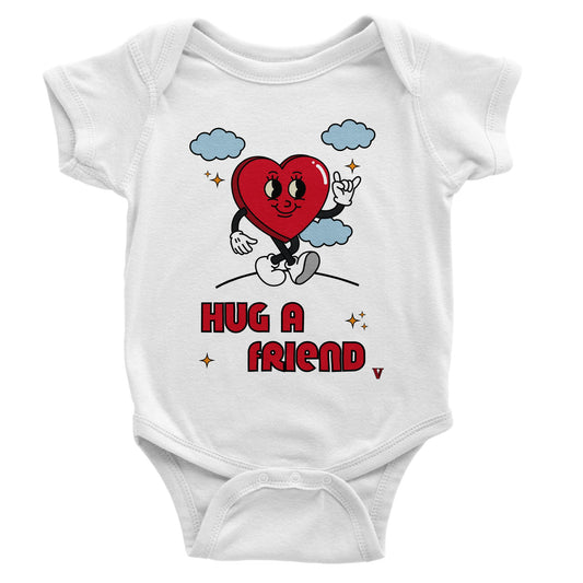 Designer kurzarm Babystrampler aus Baumwolle