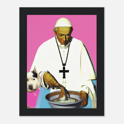 Trippy Pope - gerahmt