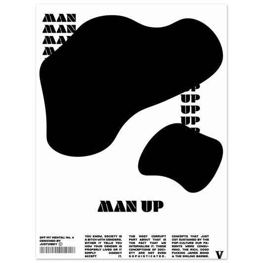 Man UP - OFF MY MENTAL No.4 - Poster